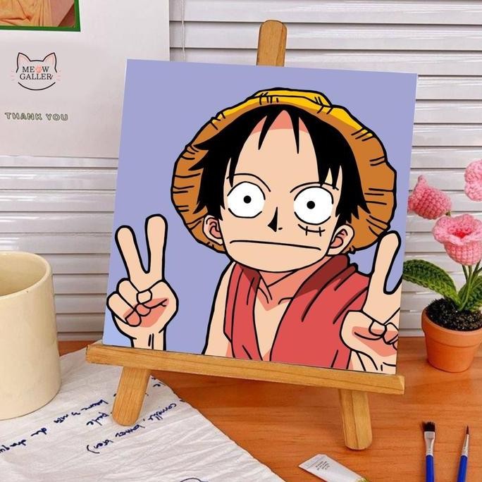 

Paint By Numbers Kit - One Piece Series 20X20Cm