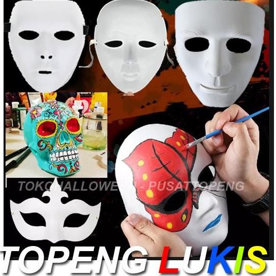 

Topeng Lukis Polos Buat Kerajinan Tangan Sekolah