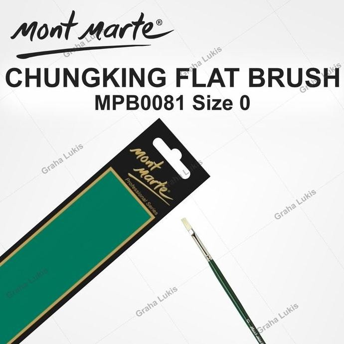 

Mont Marte Chungking Flat Brush / Kuas Lukis