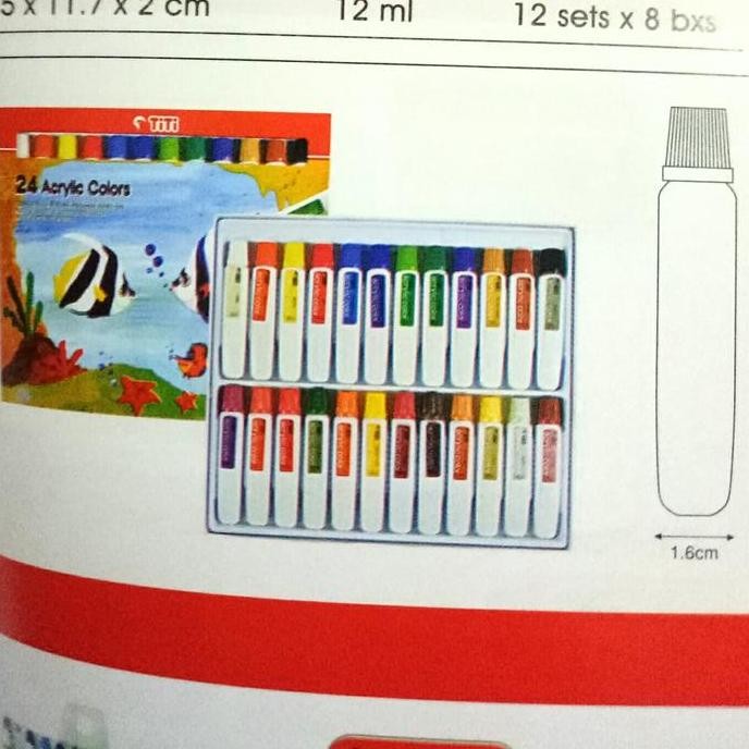 

Titi Cat Acrylic 24 Color