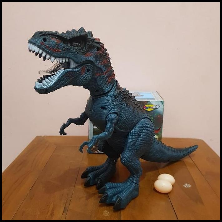 Mainan Diecast Dinosaurus Tyrex, Mainan Miniatur Dinosaurus Tyrex