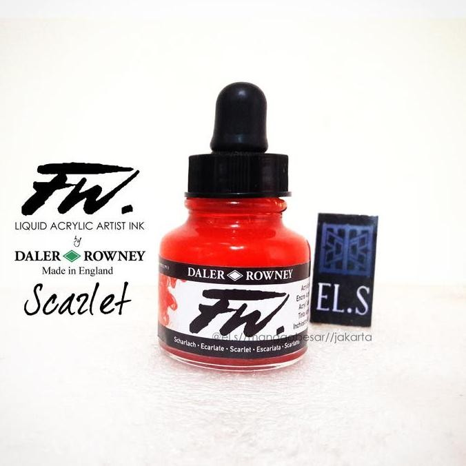 

Daler Rowney Fw Ink Scarlet ( Cat Akrilik )