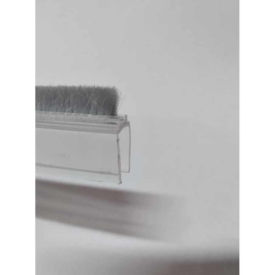 Klip Seal Penahan Air Shower Kamar Mandi Mohair Kaca Pintu Sliding