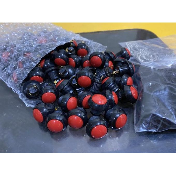 Authentic Otto P9 Clicky Push Button Switch Tombol 12Mm