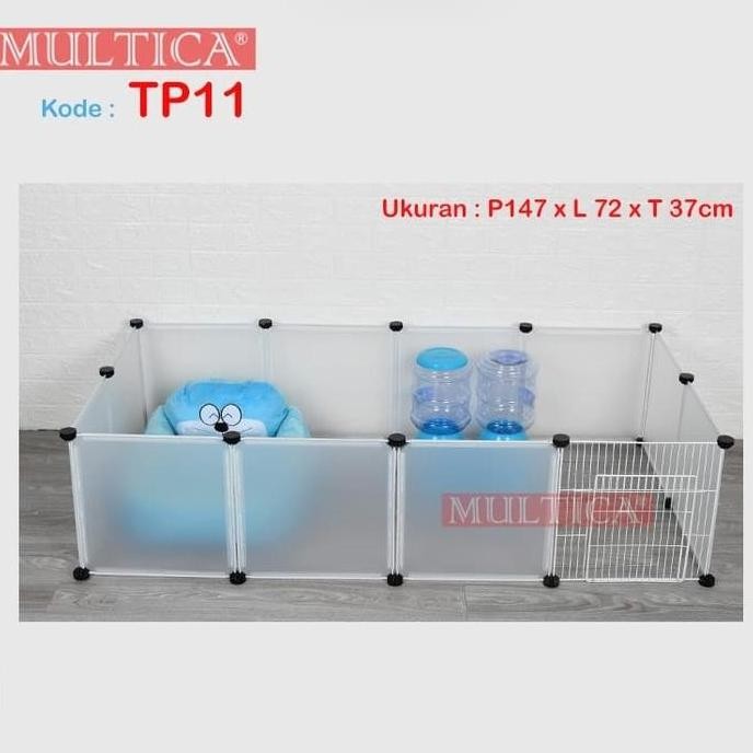 Multica Kandang Anjing Kucing Kelinci Portable Model Tp11