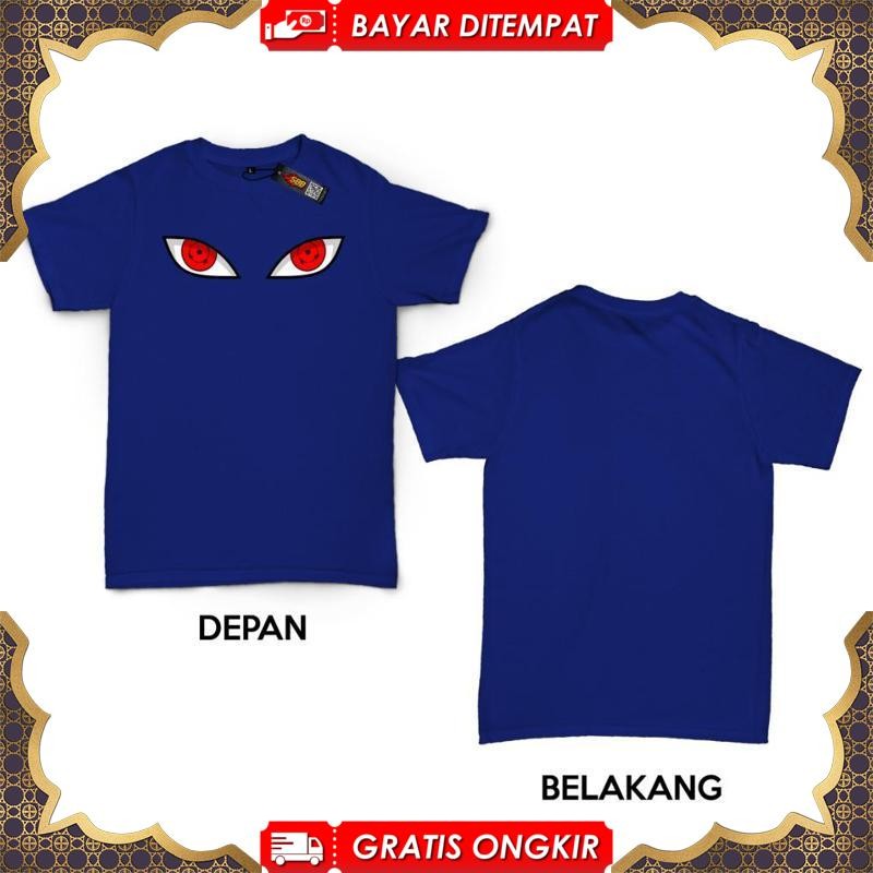 -Bisa Cod- Baju Kaos Anak Viral Kaos Mata Naruto Rasengan Truk Bus Mn-69