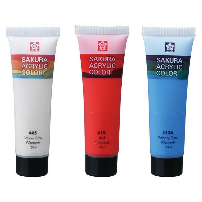 

Sakura Acrylic 20 Ml Raw Siena 110