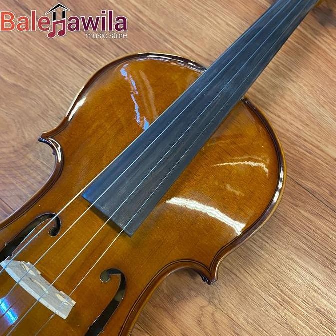 Biola Hofner As 045V 1/2 Violin Biola Klasik 1Per2 Lengkap Hardcasebow