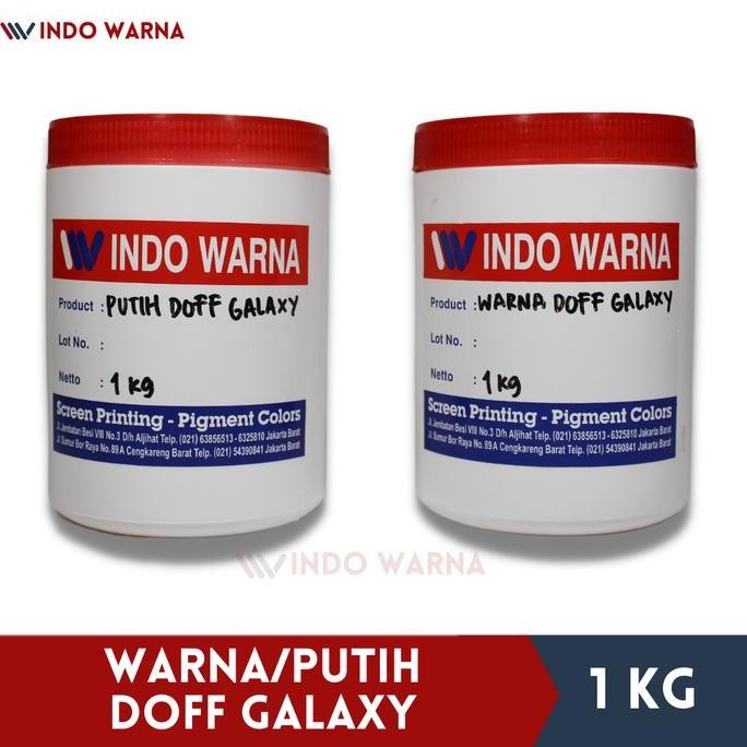 

Cat Sablom / Pasta Sablon Rubber - Warna/White Doff Galaxy