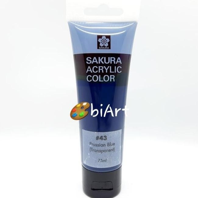 

Cat Akrilik Sakura Acrylic Color 75 Ml Prussian Blue