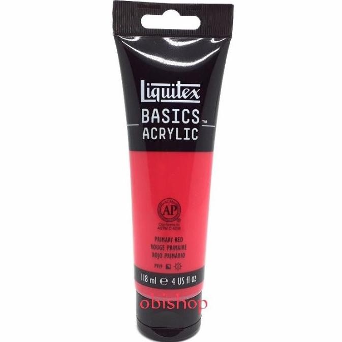

Cat Akrilik Liquitex Basics Acrylic 118Ml Primary Red