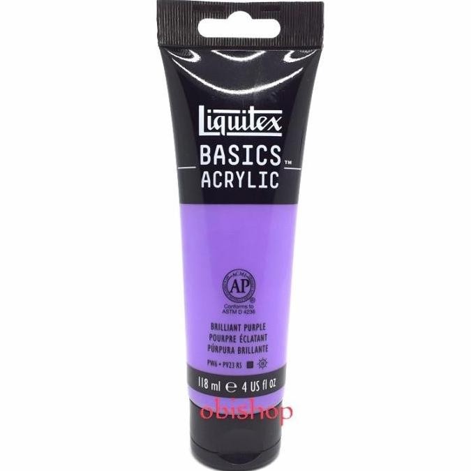 

Cat Akrilik Liquitex Basics Acrylic 118Ml Brilliant Purple