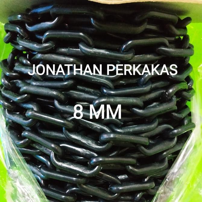Rantai Plastik 8Mm/Roll Rantai Pvc 8Mm/Roll Rantai Talang Pvc 8Mm