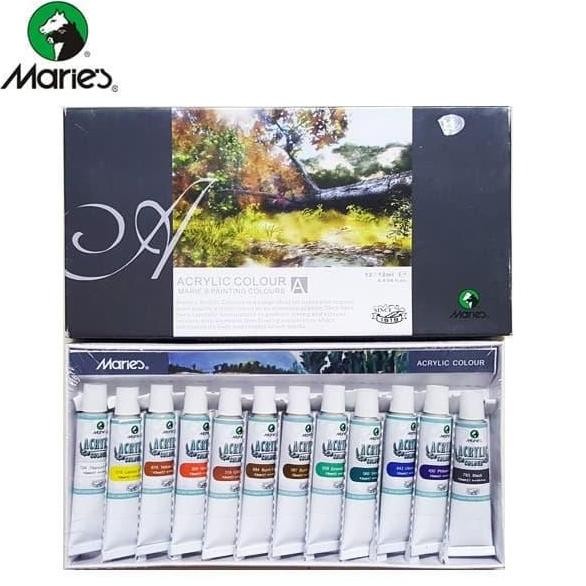 

Maries Painting Colours Acrylic 12 Warna