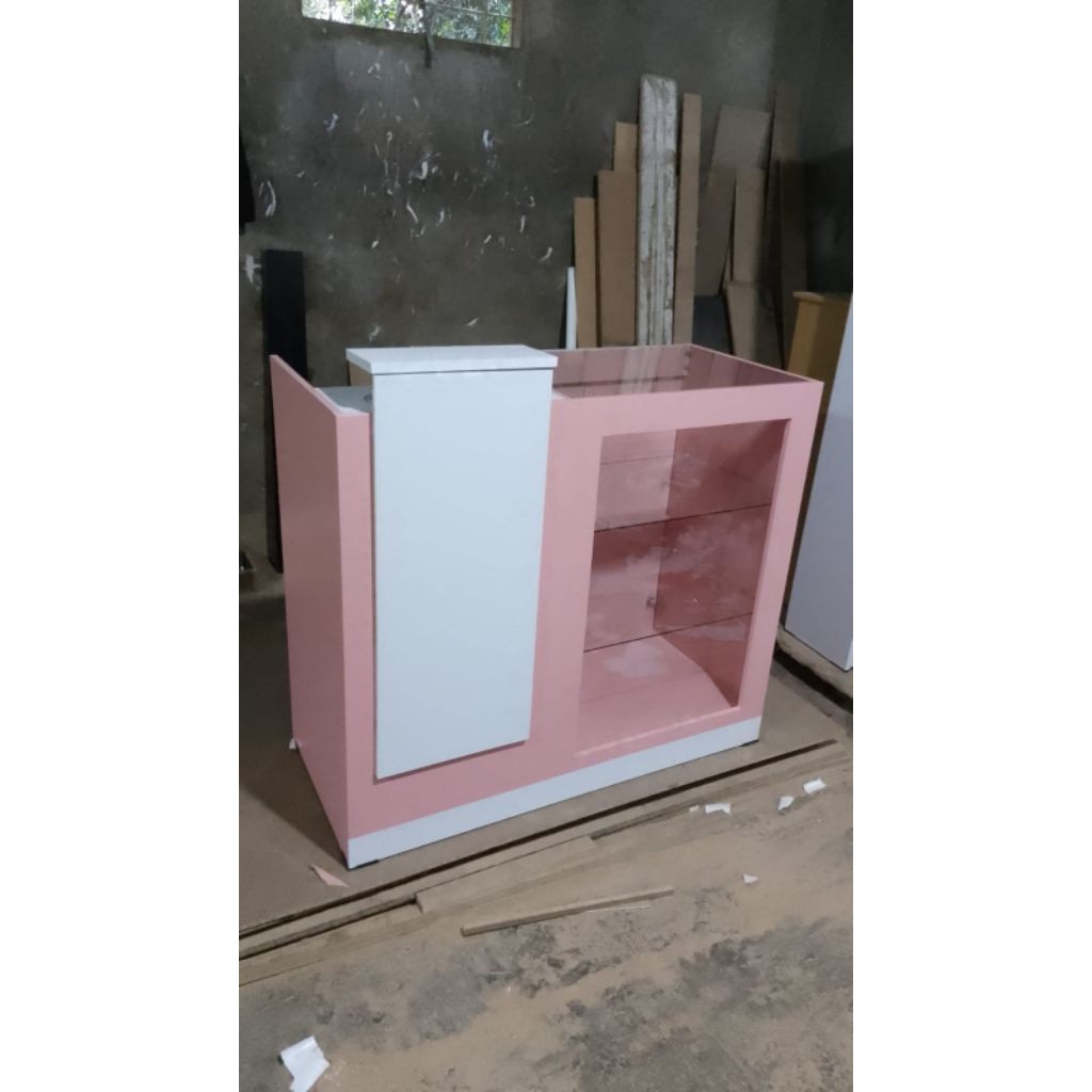 meja etalase mini cantik