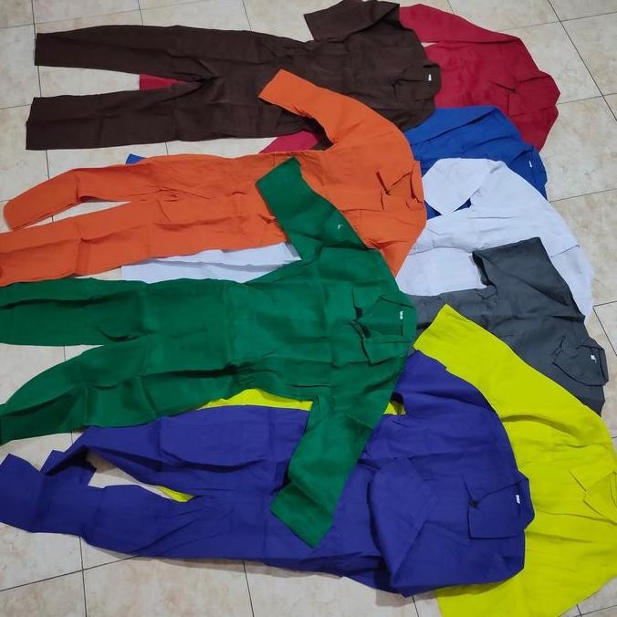 Wearpack Kerja/Pakaian Safety Model Terusan