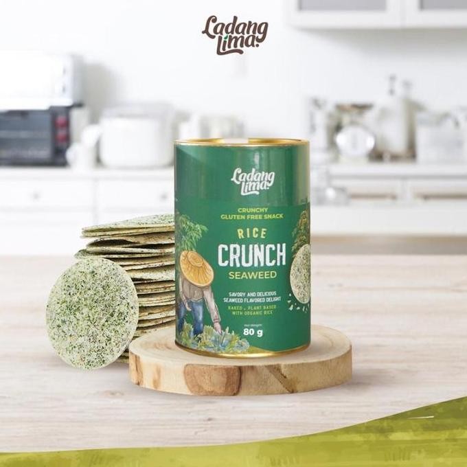 

JB Rice Crunch LADANG LIMA Crunchy Gluten Free Snack Seaweed None