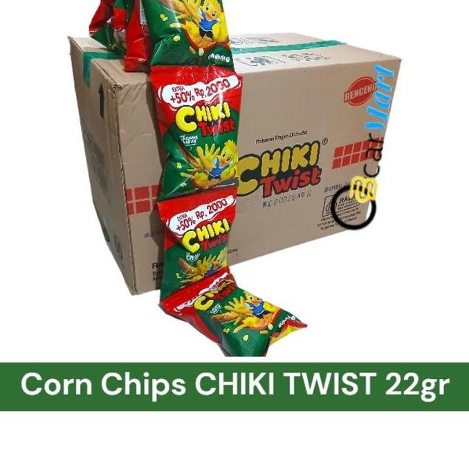 

JB [GSV] CHIKI TWIST Jagung Bakar 1 Dus isi 60 pack / 6 renceng 22g None