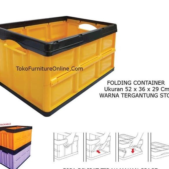 Kontainer Box Container Kotak Tempat Boks Lipat Folding Ukuran Besar