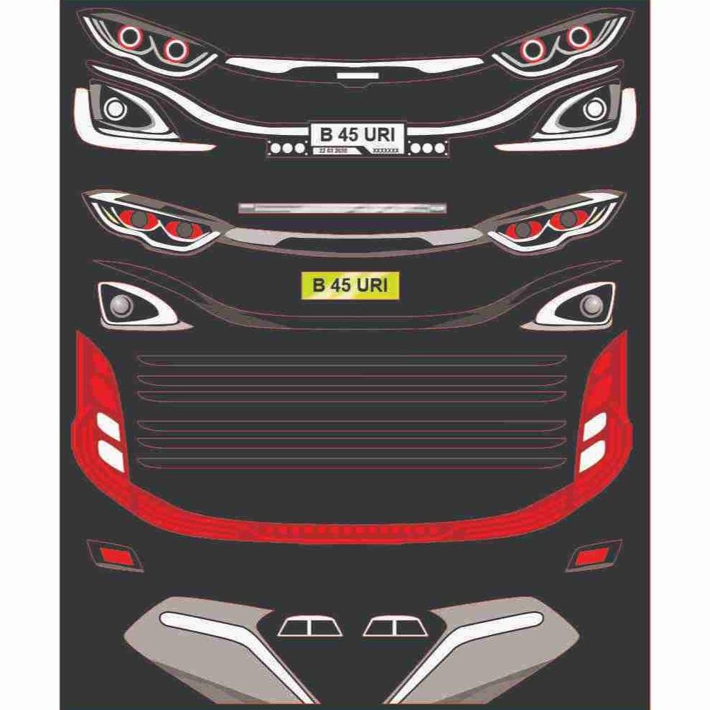 

Special Sale! Stiker Bus Stiker Lampu Miniatur Bus Jb3 Dan Jb5, Selendang Jb3, Selendang Jb5, Strobo Dan Mata