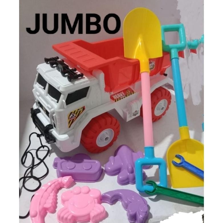 Rd-67 Obral Lebay....Mainan Mobil Truk Anak2 Bisa "Dinaiki" Sambil Jalan Dan Truk Pasir Jumbo