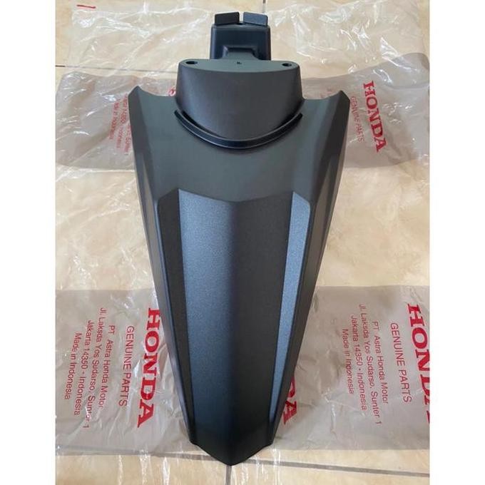 TAMENG DEPAN BATOK DAN SPAKBOR DEPAN BEAT LED DELUXE NEW Hitam doff