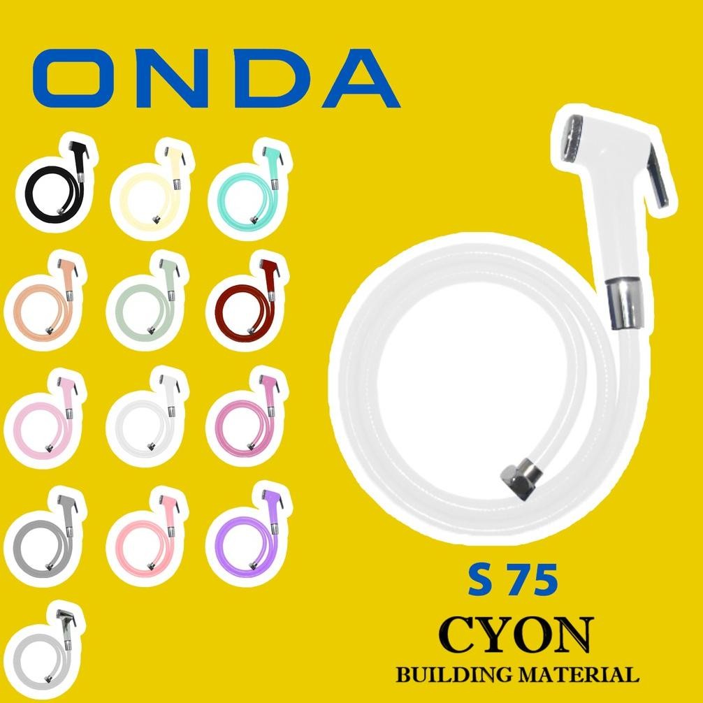 ONDA S 75 1/2" JET SHOWER BCS / BJS / GCS / HCS / HJS / MCS / MJS / NCS / PCS / SCS / TCS / WCS /ZCS