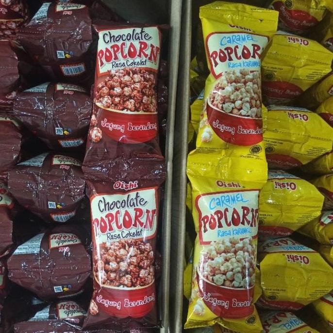 

JB Oishi Popcorn Caramel Snack 20gr isi10 pcs None