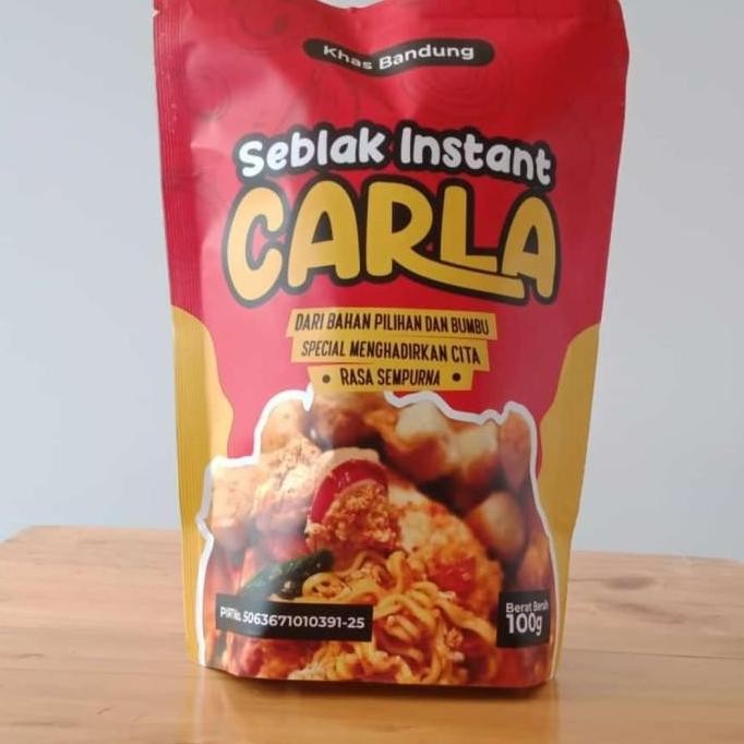 JB Seblak Instant Carla Kualitas Premium 100g Bawang Food None
