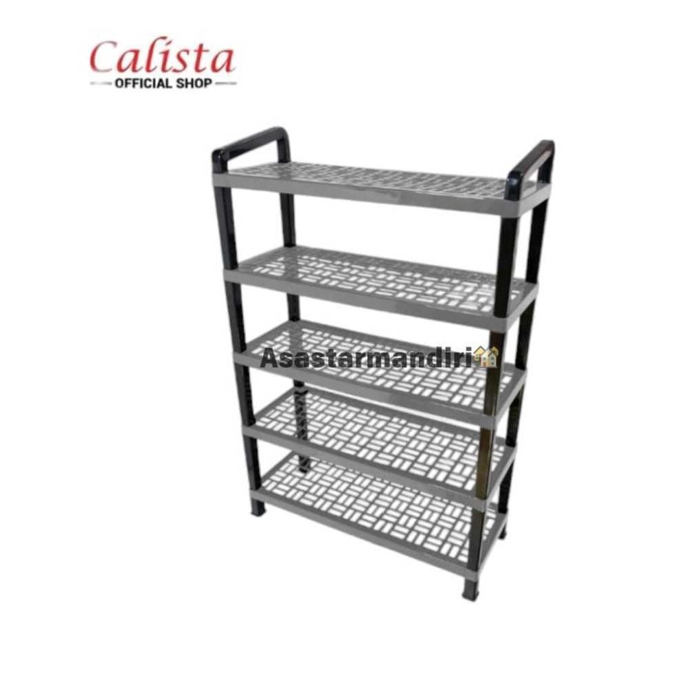 Rak Sepatu Calista Cosmic Susun 5/Rak Sepatu Sandal 5 Susun Tempat Sepatu Nugi