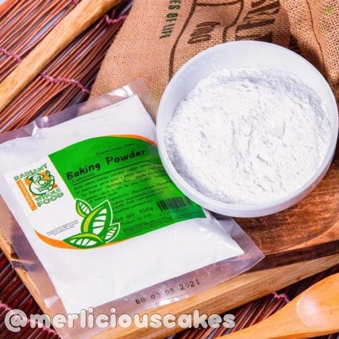 

Aluminium Free Natural Baking Powder Non Gmo Radiant Whole Food 150 Gr