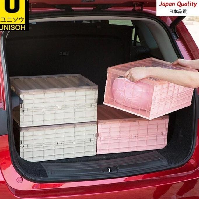 Baru Unisoh Foldable Container Box - Tempat Penyimpanan Besar Lipat