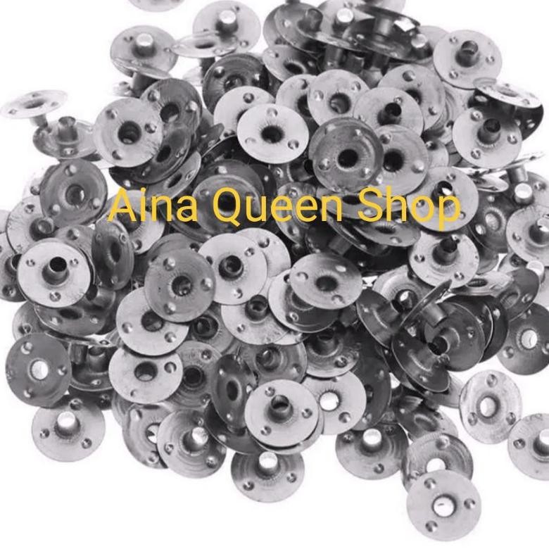 200pcs TAB DUDUKAN SUMBU LILIN KATUN / DUDUKAN SUMBU LILIN Nugi