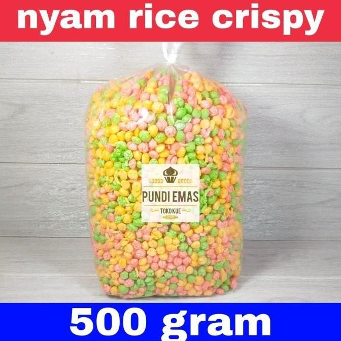 

JB NYAM NYAM RICE CERISPY BALL BERAT BERSIH 500 GRAM CEMILAN INSTANT None