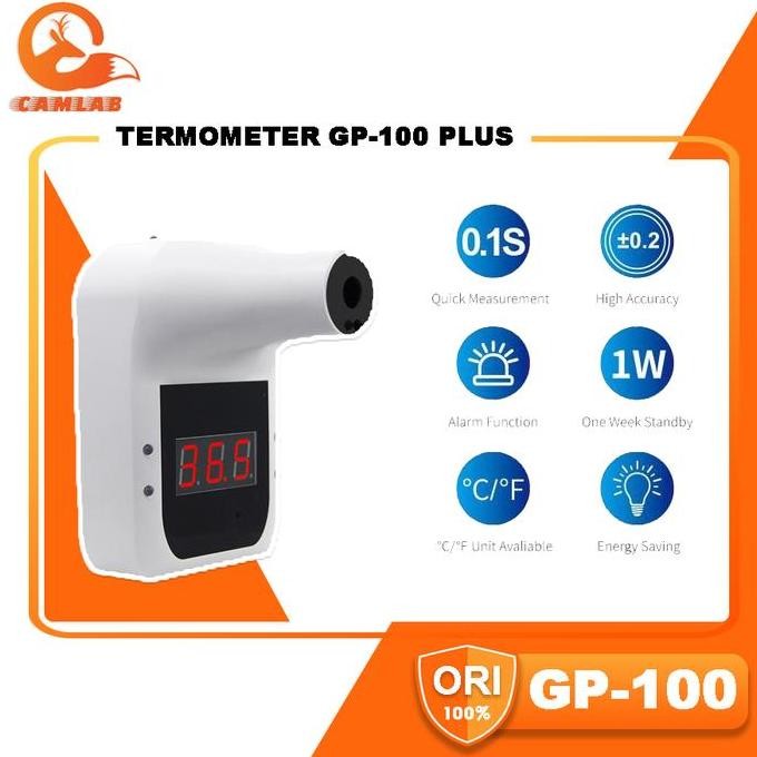 Terbaru Termometer Infrared Dinding Gp-100 Plus