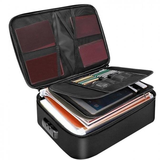 

Document Storage Lock Bag - Tas Penyimpanan Dokumen Kunci Kombinasi