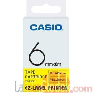 

Ez Label Printer Xr-6Yw16Mm Black On Yellow Tape Label Casio/Casio 6Mm Original Dan Terpercaya