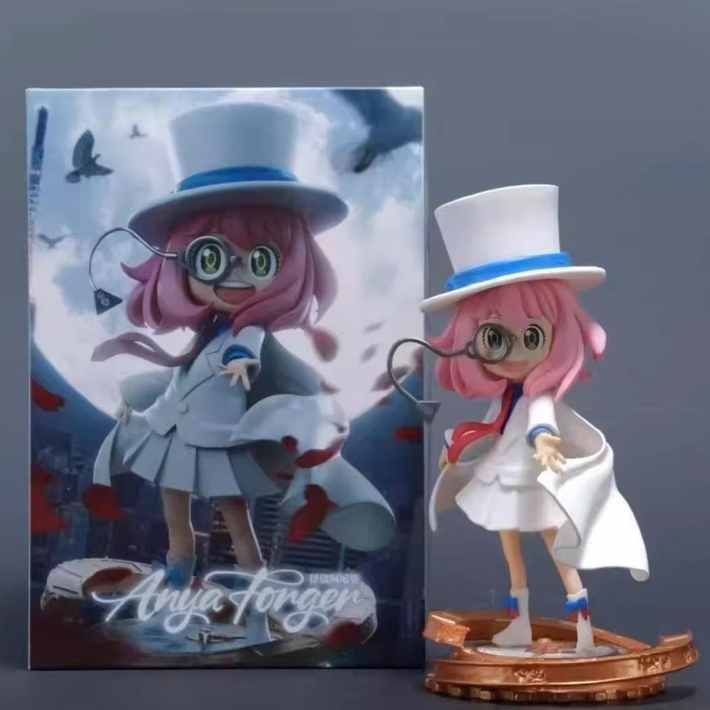 Terlaris Action Figure Spy X Family Anya Cosplay Kaito Kid