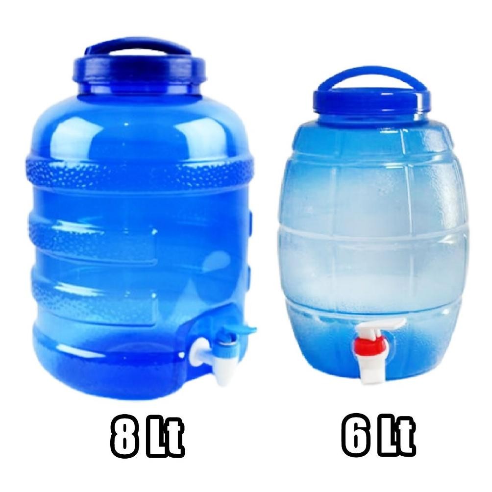 Galon Keran 6 Liter & 8 Liter / Galon Kran Kosong / Galon Guci Tebal / Galon Mini Nugi