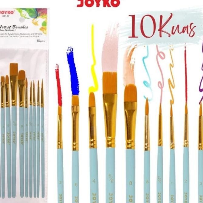 

Brush Kuas Cat Air Lukis Acrylic Joyko Br-17