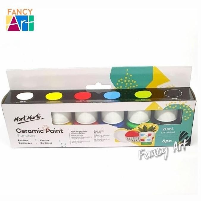 

Mont Marte Signature Ceramic Liquid Paint Set Cat Keramik