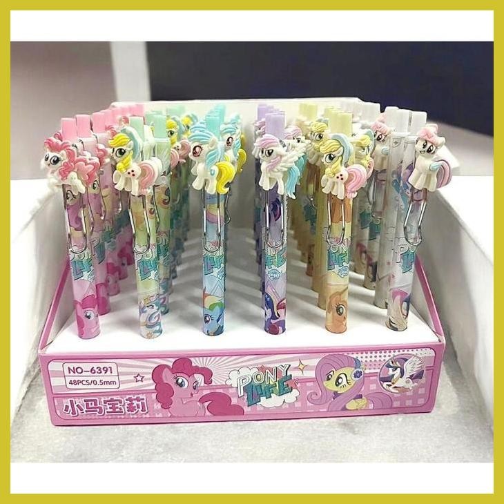 

(VIRAL PRODUK) *PULPEN GEL KARAKTER HELLO KITTY / KUDA PONY / LABUBU/ PULPEN GEL LUCU SIAP KIRIM