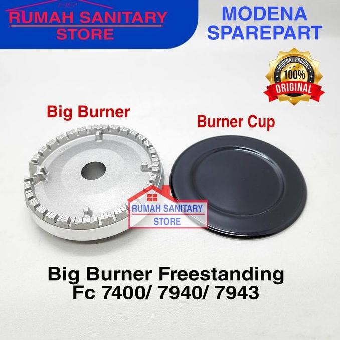 Burner Modena Fc 7400/ Fc 7940 Burner Set Kompor Freestanding Original