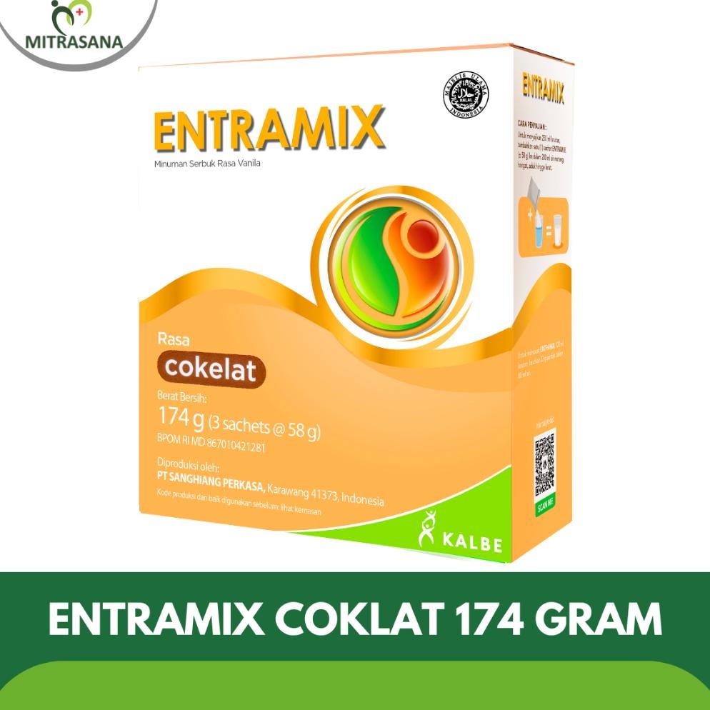 

NO_MORE Bundle 5 Box Entramix Coklat Vanila - Nutrisi Lengkap Dewasa