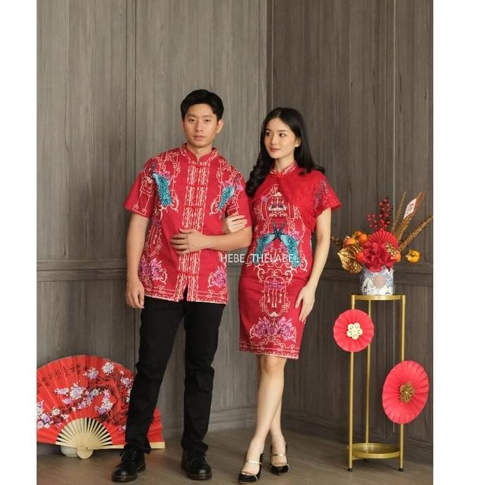 BIRA BATIK CHEONGSAM CHINESE NEW YEAR AVAILABLE COUPLE