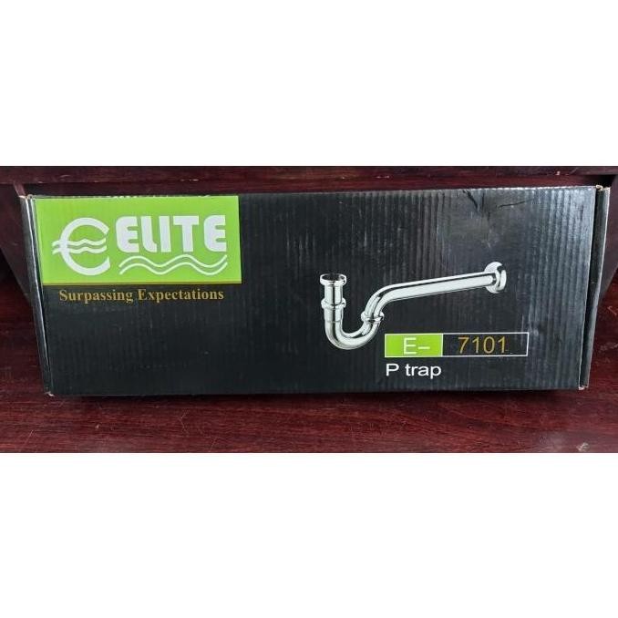 """] Sifon / Siphon P Trap Angsa Wastafel merk Elite tipe E-7101
