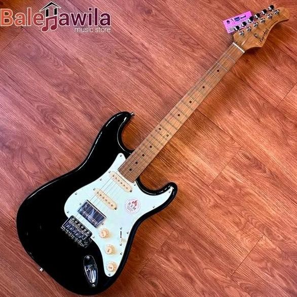 Gitar Elektrik Guitar Electric Bacchus Bst 2Rsm M Bst2 Rsm Maple Original