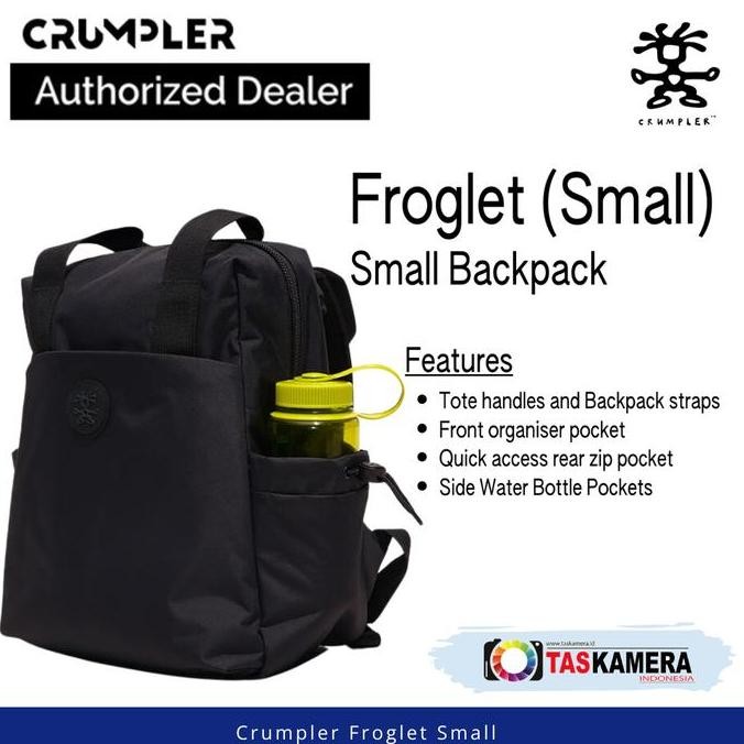 Crumpler Froglet Small Backpack - Crumpler Backpack Co