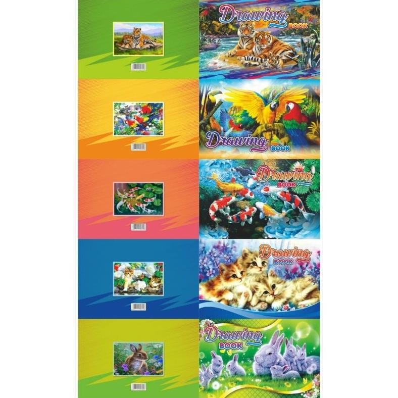 

10 Buku Buku Gambar A4 Nugi