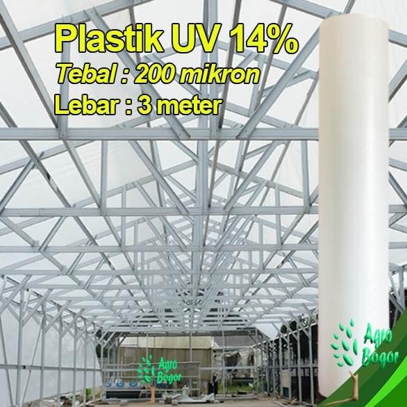 Plastik UV Lebar 3 meter, Plastik UV eceran Nugi